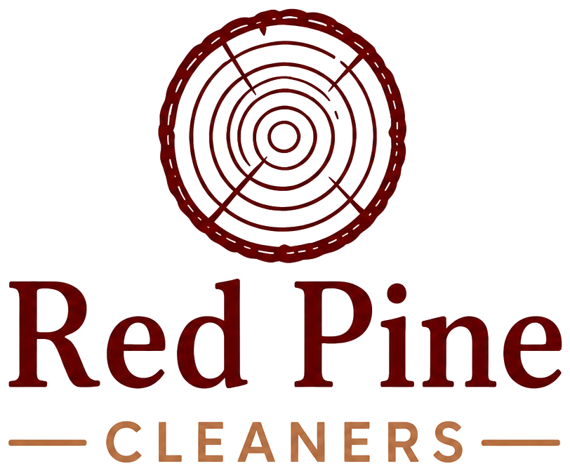 Red Pine Cleaners logo